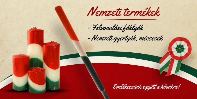 nemzeti gyertya és fáklya