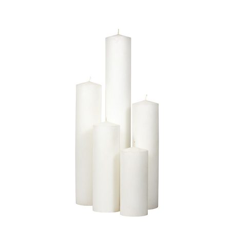 6x10 cm henger gyertya festett