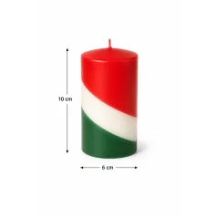 Henger gyertya 6x10 cm nemzeti
