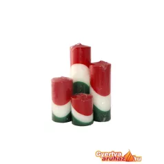 6x15 cm henger gyertya nemzeti