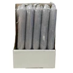 Asztali gyertya metál kapart 10 db/csomag 