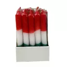 Asztali gyertya nemzeti 10 db/csomag