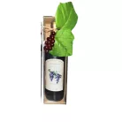 Boros üveg gyertya nagy