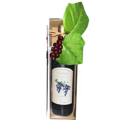 Boros üveg gyertya nagy