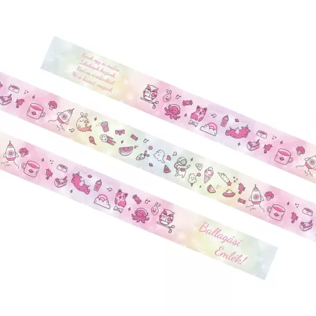 Ballagási szalag 4x100 cm 5 db/csomag