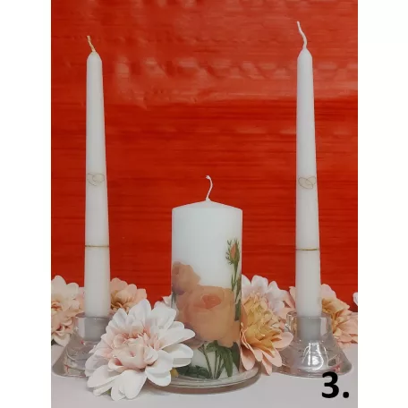 Esküvői szett (15 cm-es) 