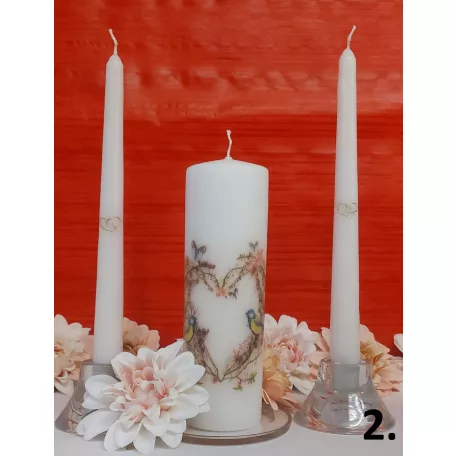 Esküvői szett (20 cm-es)