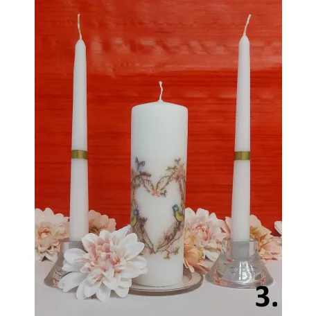 Esküvői szett (20 cm-es)