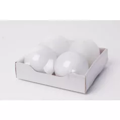 Gömb gyertya  6 cm 4db/csomag