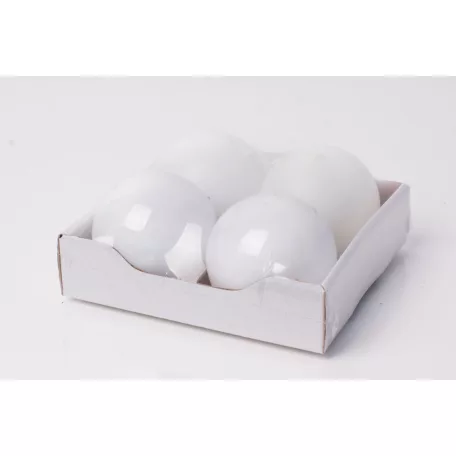 Gömb gyertya  6 cm 4db/csomag