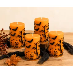 Halloween-i henger gyertya