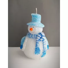 Hóember figurás gyertya