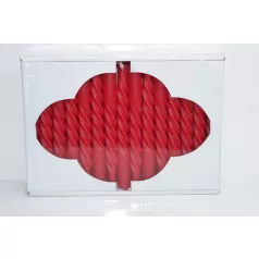 Karfa csavart gyertya 30 db/csomag