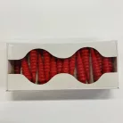 Kis gyűrűs csavart gyertya 30 db/csomag