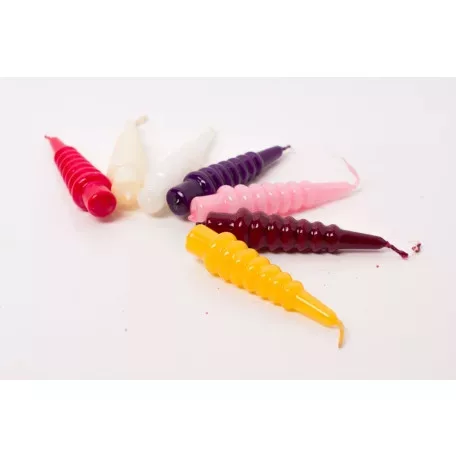 Kis gyűrűs csavart gyertya 30 db/csomag