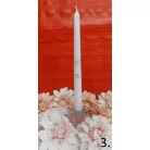 Kónusz gyertya esküvői 3 db/csomag