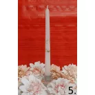 Kónusz gyertya esküvői 3 db/csomag