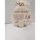 Korong gyertya - születésnap