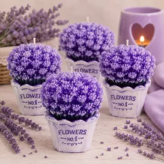 Levendulás közepes kosár (illatos)