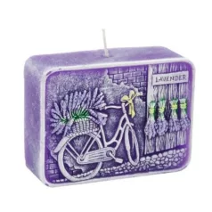 Levendulás szappan gyertya (illatos)