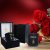 Luxury Candle ajándék örökrózsával Valentin napra