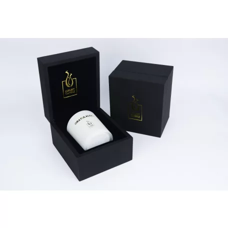 Luxury Candle ajándék örökrózsával Valentin napra