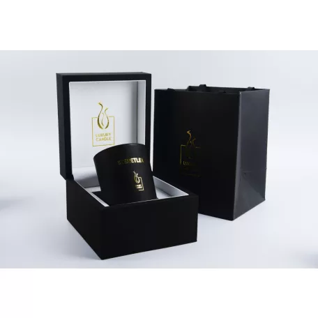 Luxury Candle ajándék örökrózsával Valentin napra