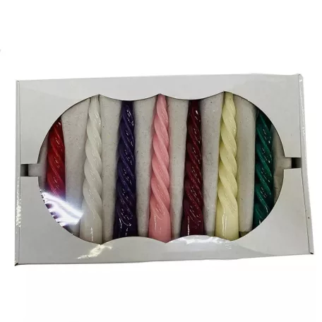 Midi csavart gyertya 30 db/csomag