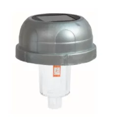 Napelemes mécsesfedél alkonyatkapcsolóval