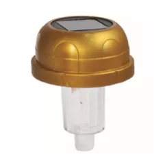 Napelemes mécsesfedél alkonyatkapcsolóval