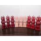 Nyuszi gyertya 4 darab/csomag  (Ny1)