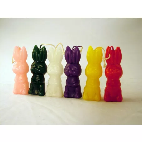 Nyuszi gyertya 4 darab/csomag  (Ny1)