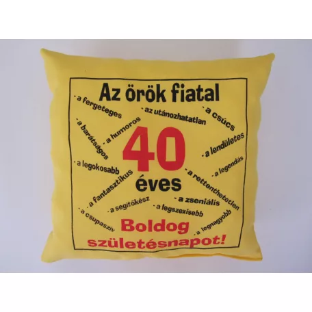 Poén tréfás párna