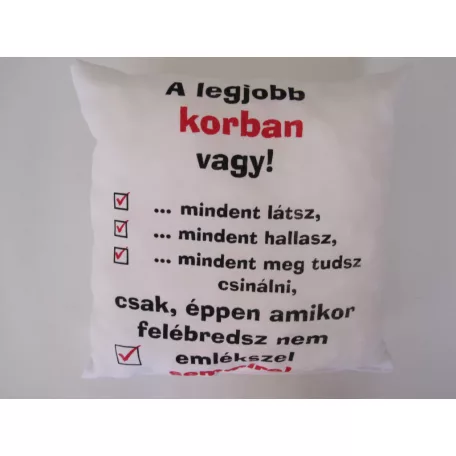 Poén tréfás párna