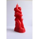 Szerelmes pár gyertya kicsi Valentin napra