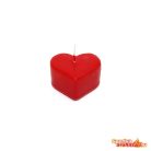 Szív gyertya kicsi 10 db/cs Valentin napra