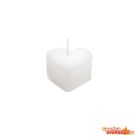 Szív gyertya kicsi 20 db/cs Valentin napra