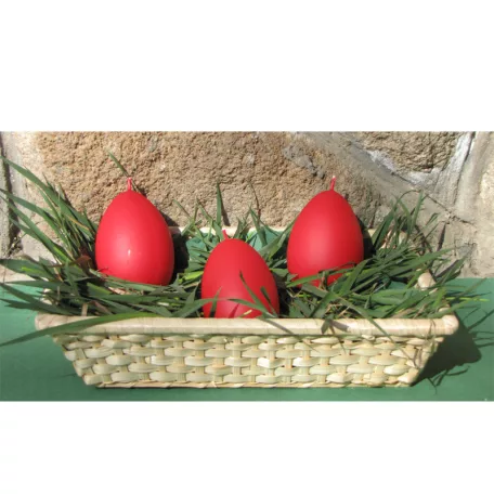 Tojás alakú gyertyák