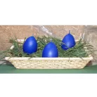 Tojás alakú gyertyák