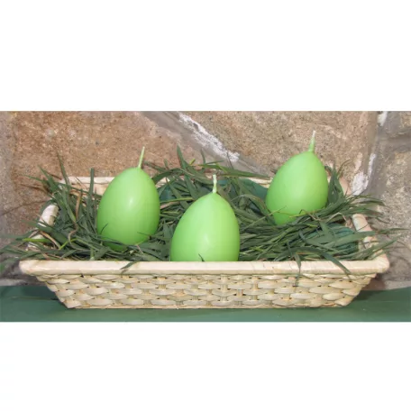 Tojás alakú gyertyák