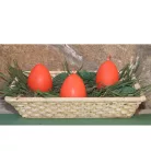 Tojás alakú gyertyák