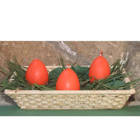 Tojás alakú gyertyák