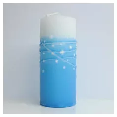 Henger alakú gyertyák