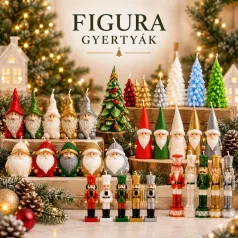Karácsonyi figura gyertyák