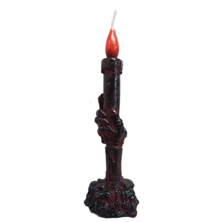 Csontváz kéz gyertya - több színben