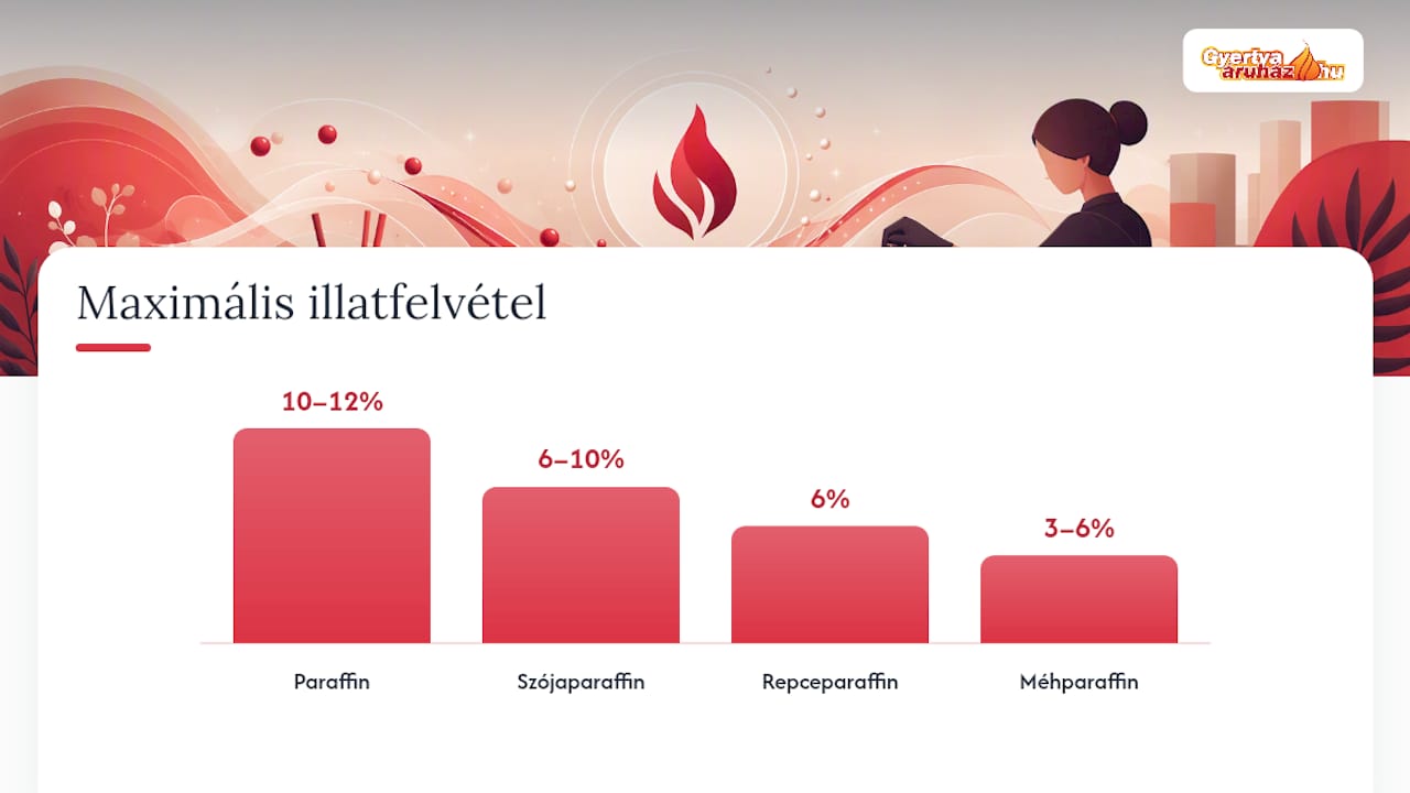 Gyertyák alapanyagainak összehasonlító táblázata – tulajdonságok és jellemzők egy helyen