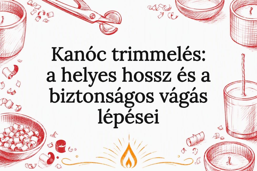 Kanóc trimmelés: a helyes hossz és a biztonságos vágás lépései