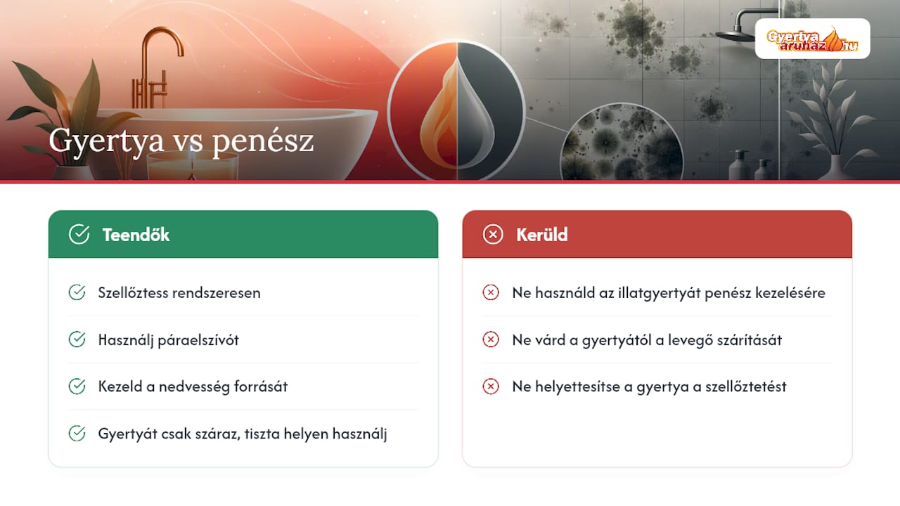 Csökkenti-e az illatgyertya a páratartalmat és a penészedést? — overview diagram