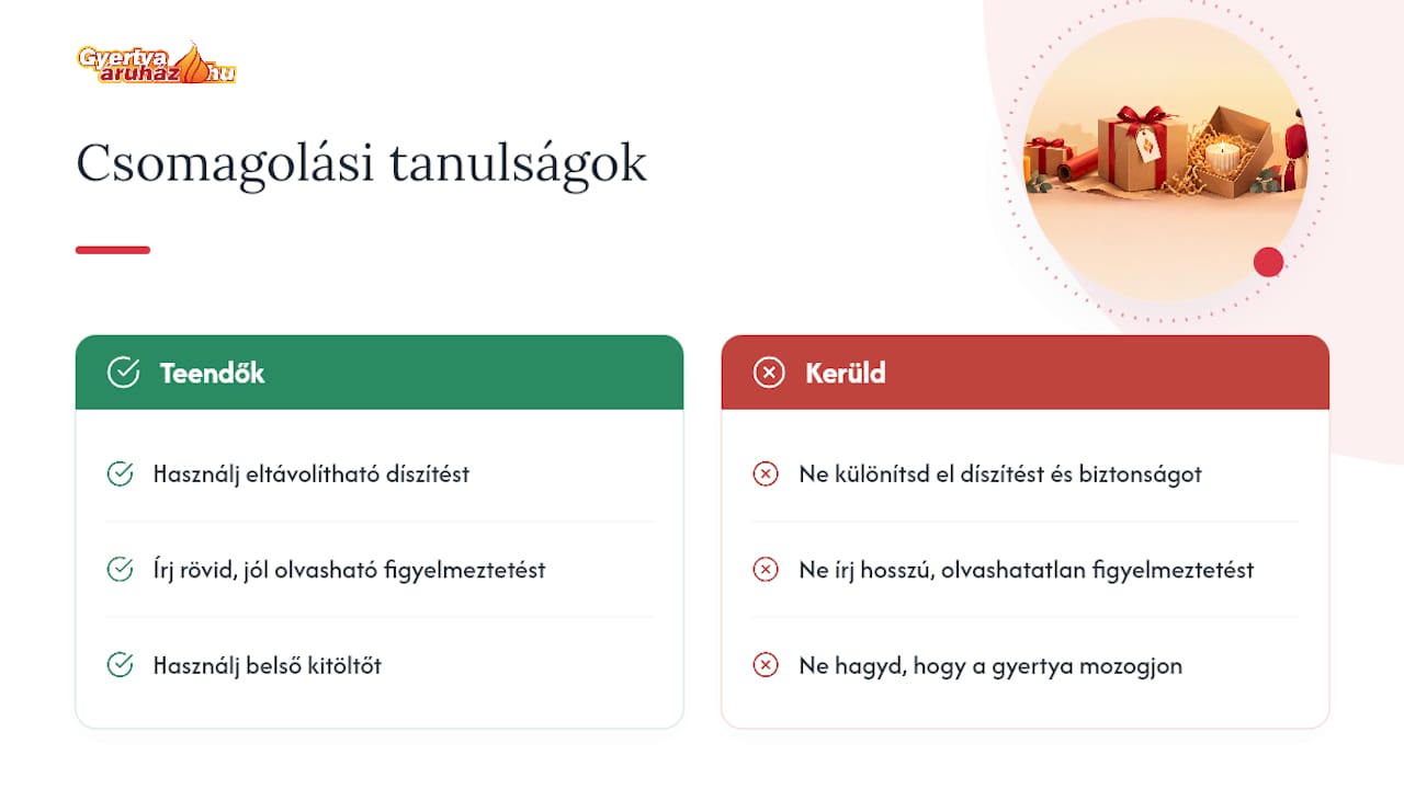 Mit tanulhatunk a gyakorlatból csomagolás terén? — overview diagram