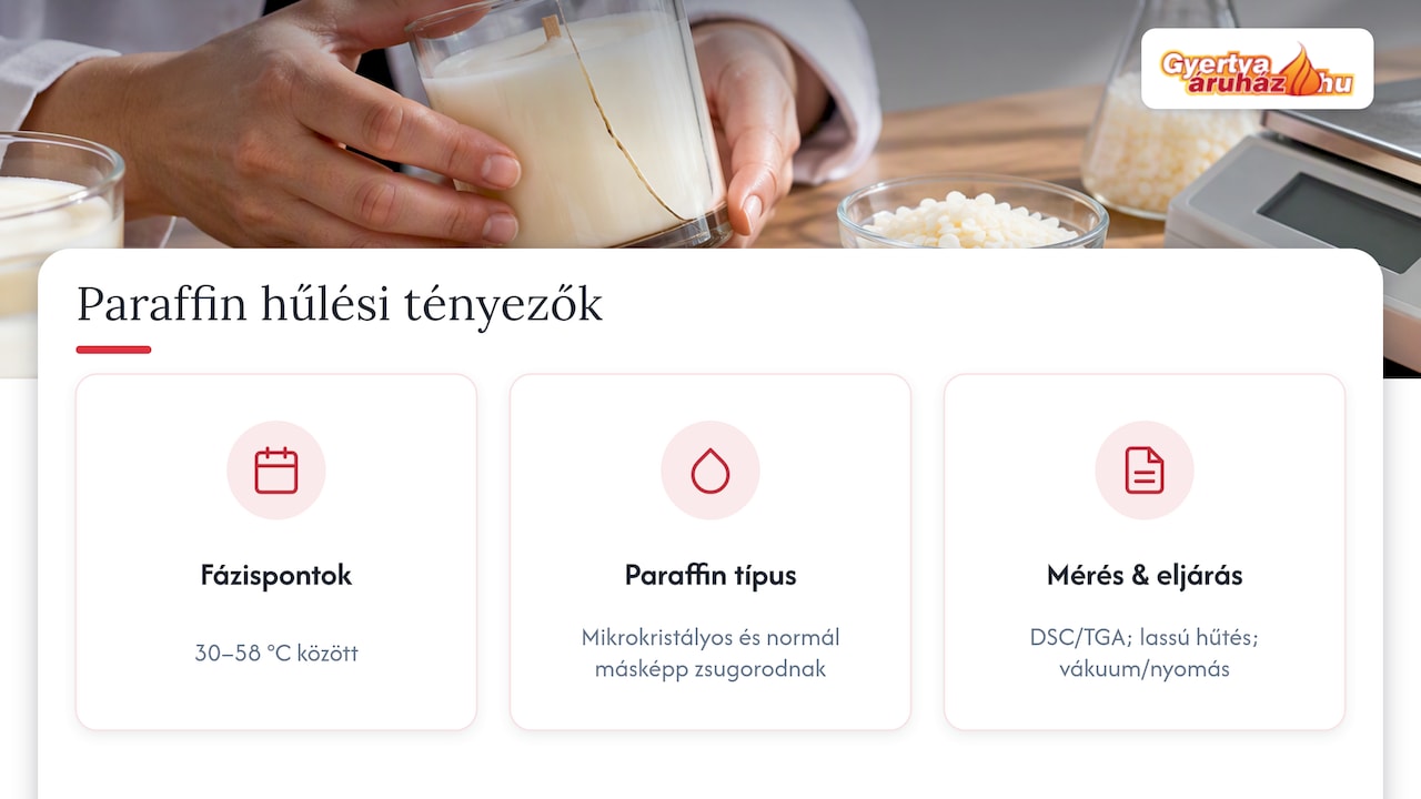 Áttekintés a paraffin fázisairól és az öntési eljárásokról